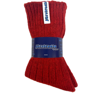 Järviradio Villasukat puolukanpunainen