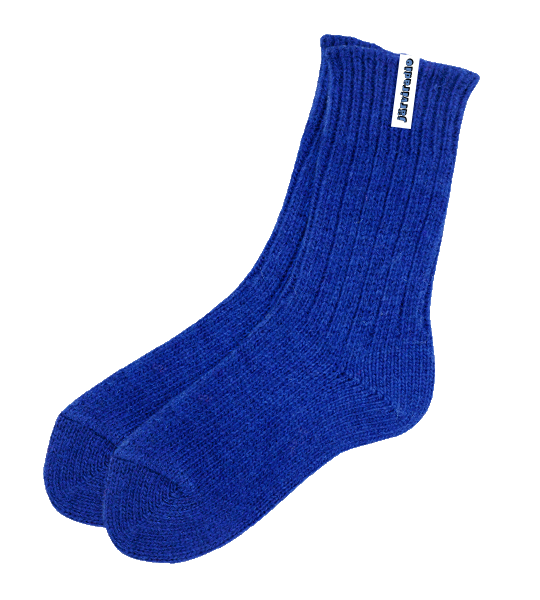 Järviradio Villasukat mustikansininen - Image 2